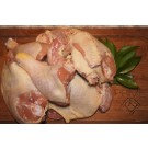 Chicken cut in 1/8