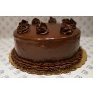 Triple Chocolate Fudge Cake